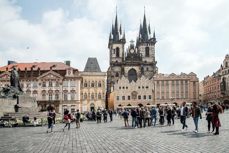 Quiet Apartment In The Old Town Praga Esterno foto